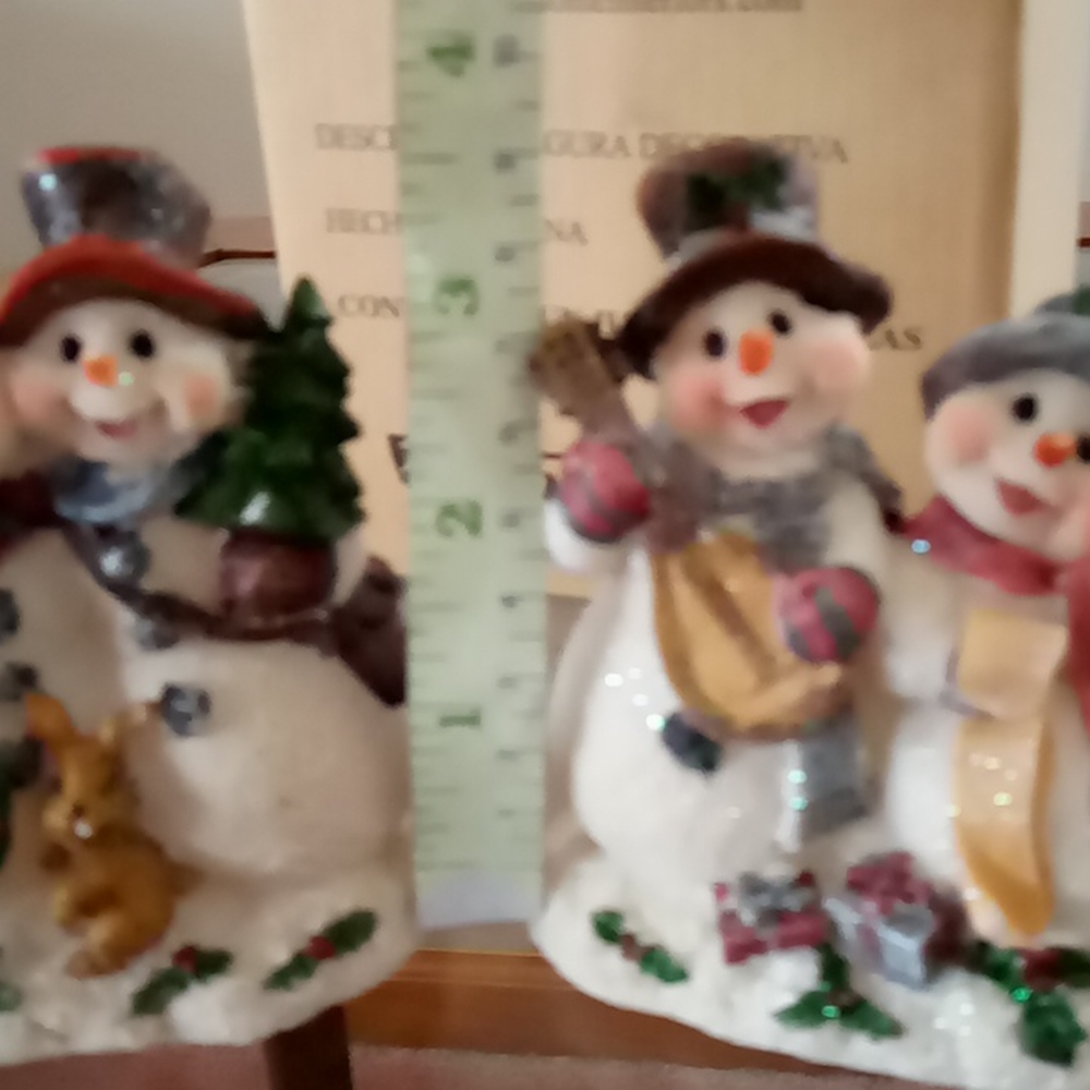 Home Interiors Snowman Couples set - Picture 5 of 7